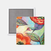 Vogels & Vlinders Nr 6 Magneet (Voorkant / Achterkant)