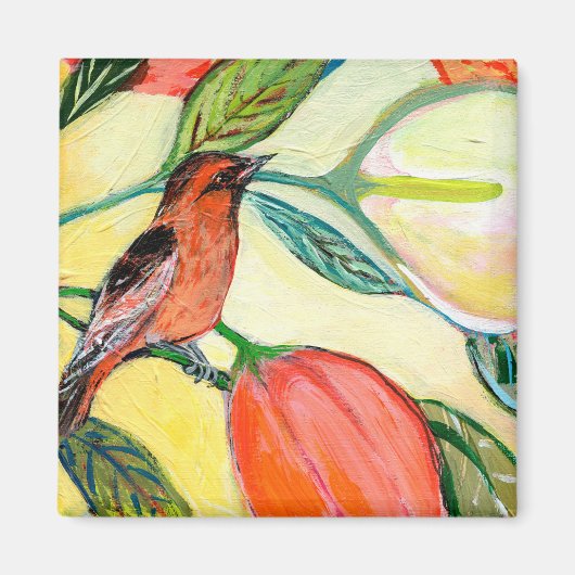 Vogels & Vlinders Nr 7 Magneet (Voorkant)