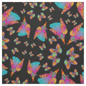 Vogels & vlinders Stof (Swatch)