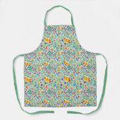Vogels, Vlinders & Wilde Bloemen Patroon Schort (Voorkant)