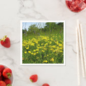 Vogels-voet Trefoil Papier servetten (Insitu)