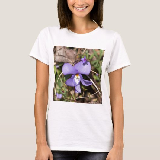 Vogels-Voetbal Violet w/Bluets T-shirt (Voorkant)