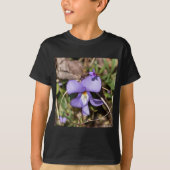 Vogels-Voetbal Violet w/Bluets T-shirt (Voorkant)