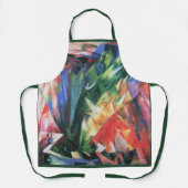 Vogels (Vogel) door Franz Marc, Vintage Cubisme Ku Schort (Voorkant)