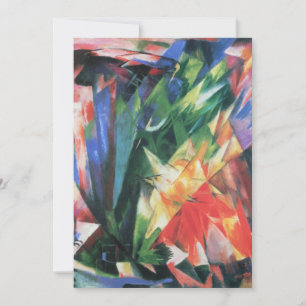 Vogels (Vogel) van Franz Marc,  Cubistische kunst