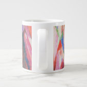 Vogels (Vogel) van Franz Marc,  Cubistische kunst Grote Koffiekop (Achterkant)