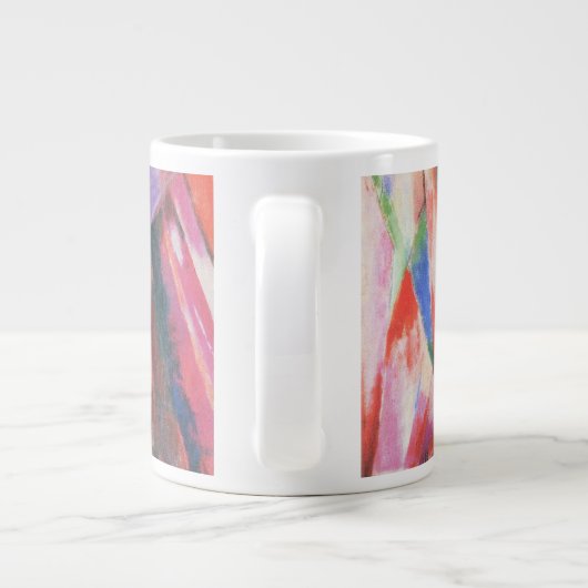 Vogels (Vogel) van Franz Marc, Cubistische kunst Grote Koffiekop (Achterkant)