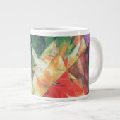 Vogels (Vogel) van Franz Marc,  Cubistische kunst Grote Koffiekop (Voorkant rechts)