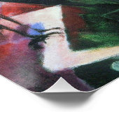 Vogels (Vogel) van Franz Marc, Cubistische kunst Poster (Hoek)