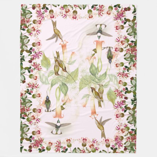 Vogels Vogeldieren Florence Fleece Blanket Deken (Voorkant)