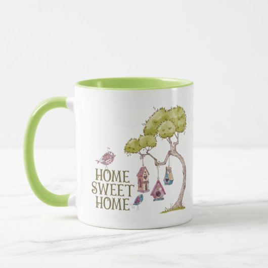 Vogels Vogelhuisje Thuismok Mok (Links)