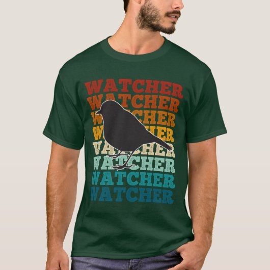 Vogels Vogelkijker vrienden T-shirt (Voorkant)