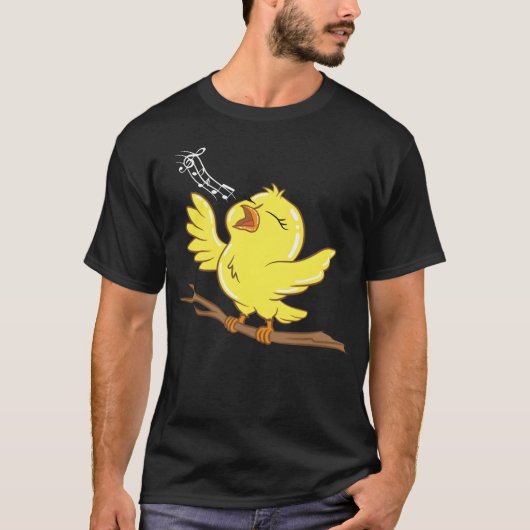 Vogels Vogelliefhebber Zingen Vogel Gift Idee Verj T-shirt (Voorkant)