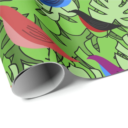 Vogels, Vogels, Vogels Cadeaupapier (Rol Hoek)