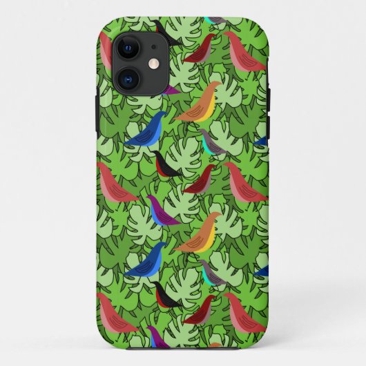 Vogels, Vogels, Vogels Case-Mate iPhone Case (Achterkant)
