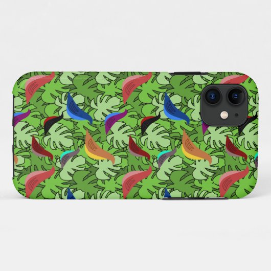 Vogels, Vogels, Vogels Case-Mate iPhone Case (Achterkant (horizontaal))