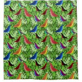 Vogels, Vogels, Vogels Douchegordijn