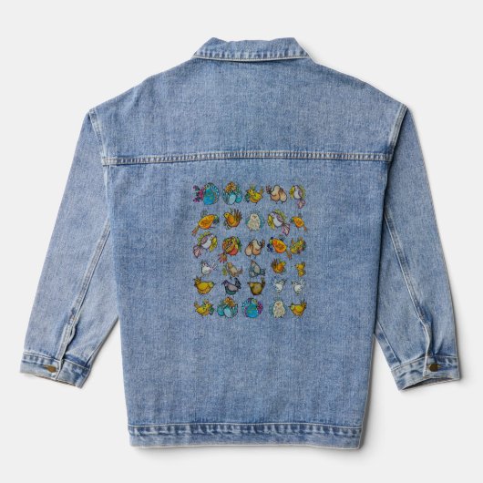 Vogels & Vogeltjes Denim Jacket (Achterkant)