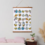 Vogels & Vogeltjes Hangend Wandkleed (Slaapkamer)