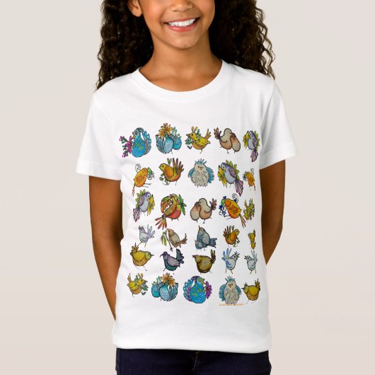 Vogels & Vogeltjes T-shirt (Voorkant)