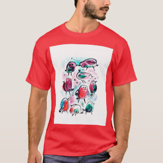 Vogels vogelvogels — Grafisch T-shirt