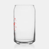 Vogels voor Valentijnsdag Blikvorm Glas (Links)