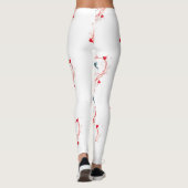 Vogels voor Valentijnsdag Leggings (Achterkant)