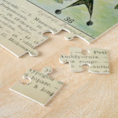  vogels Voorbeeld van oude boeken Kunstdieren Legpuzzel (Zijkant)