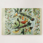  vogels Voorbeeld van oude boeken Kunstdieren Legpuzzel (Horizontaal)