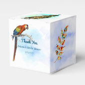  Vogels Vrijgezellenfeest Bedankdoosjes (Voorkant Zijde)