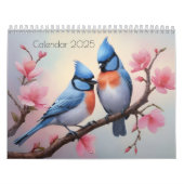 Vogels waterverf kunst kalender (Hoes)