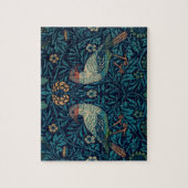 Vogels William Morris. Bloemen & dieren patroon Legpuzzel (Verticaal)