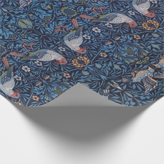 Vogels, William Morris Cadeaupapier (Hoek)