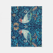 Vogels, William Morris Fleece Deken (Voorkant)