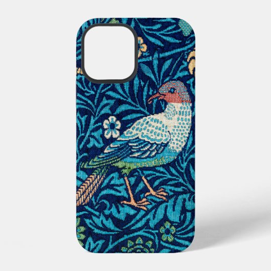 Vogels, William Morris iPhone Hoesje (Achterkant)