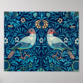 Vogels, William Morris Poster (Voorkant)