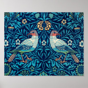 Vogels, William Morris Poster