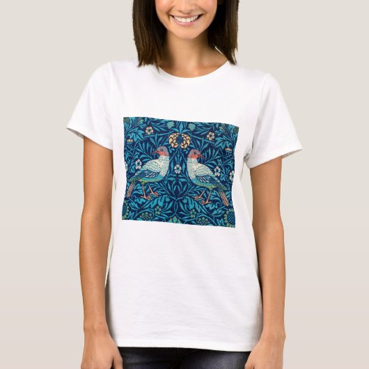 Vogels, William Morris T-shirt (Voorkant)