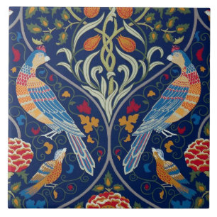 Vogels, William Morris Tegeltje
