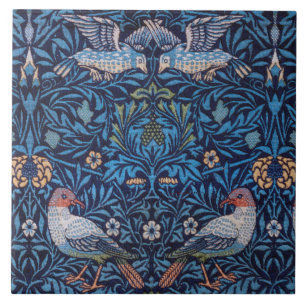 Vogels, William Morris Tegeltje