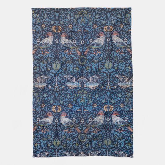 Vogels, William Morris Theedoek (Verticaal)