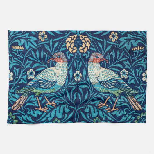 Vogels, William Morris Theedoek (Horizontaal)
