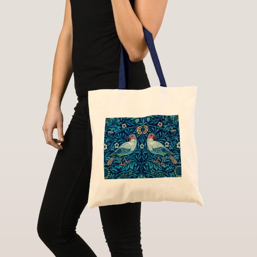 Vogels, William Morris Tote Bag (Voorkant (product))