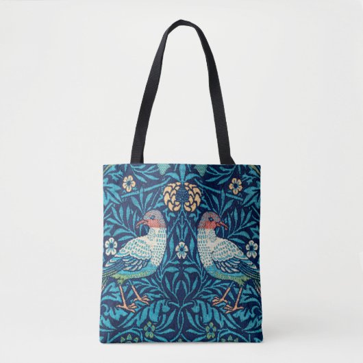 Vogels, William Morris Tote Bag (Voorkant)