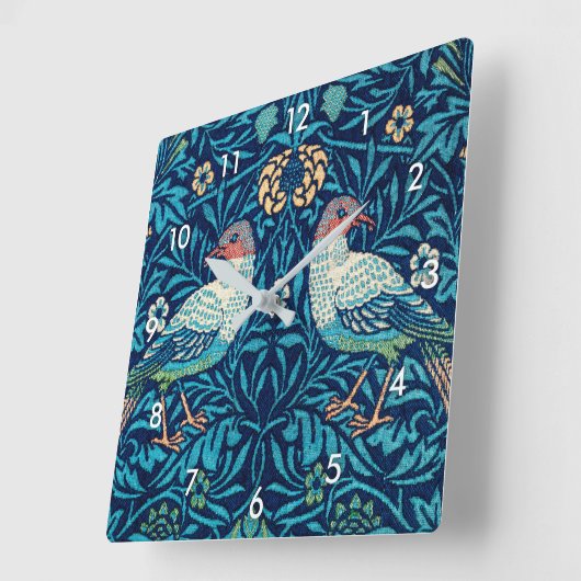 Vogels, William Morris Vierkante Klok (Hoek)