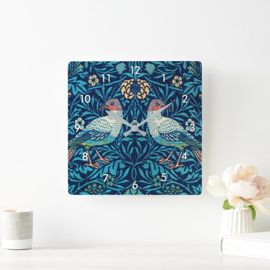 Vogels, William Morris Vierkante Klok (Huis)