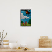 Vogels & Wormen De Grim Beaker Grappige Posters (Keuken)
