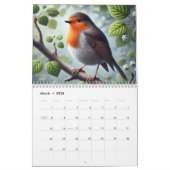 Vogels zingen door het jaar kalender (Mar 2026)