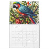 Vogels zingen door het jaar kalender (Feb 2026)