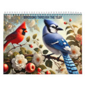 Vogels zingen door het jaar kalender (Hoes)